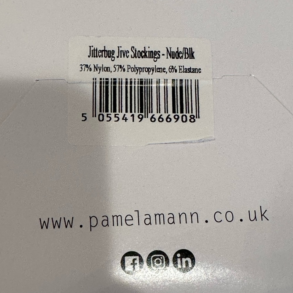 Pamela Mann silky hosiery stockings. “Finest Italian Hosiery" Brand New! - Picture 3 of 3